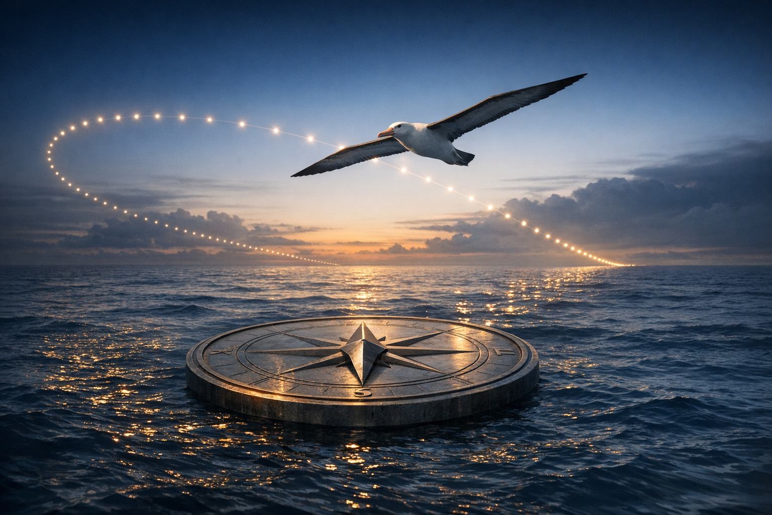 How Rare Birds Navigate Across Oceans Without New Maps